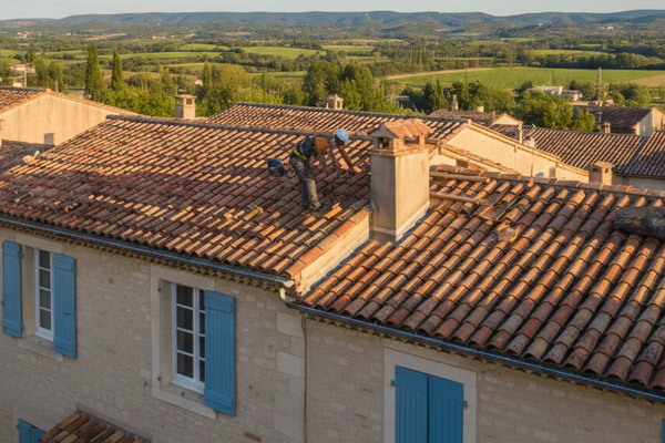 Rénovation complète de toiture en tuiles